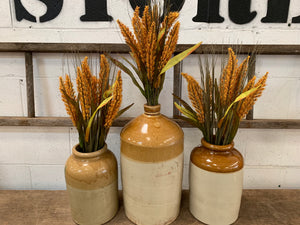 Large BUTTERSCOTCH Pottery Vase