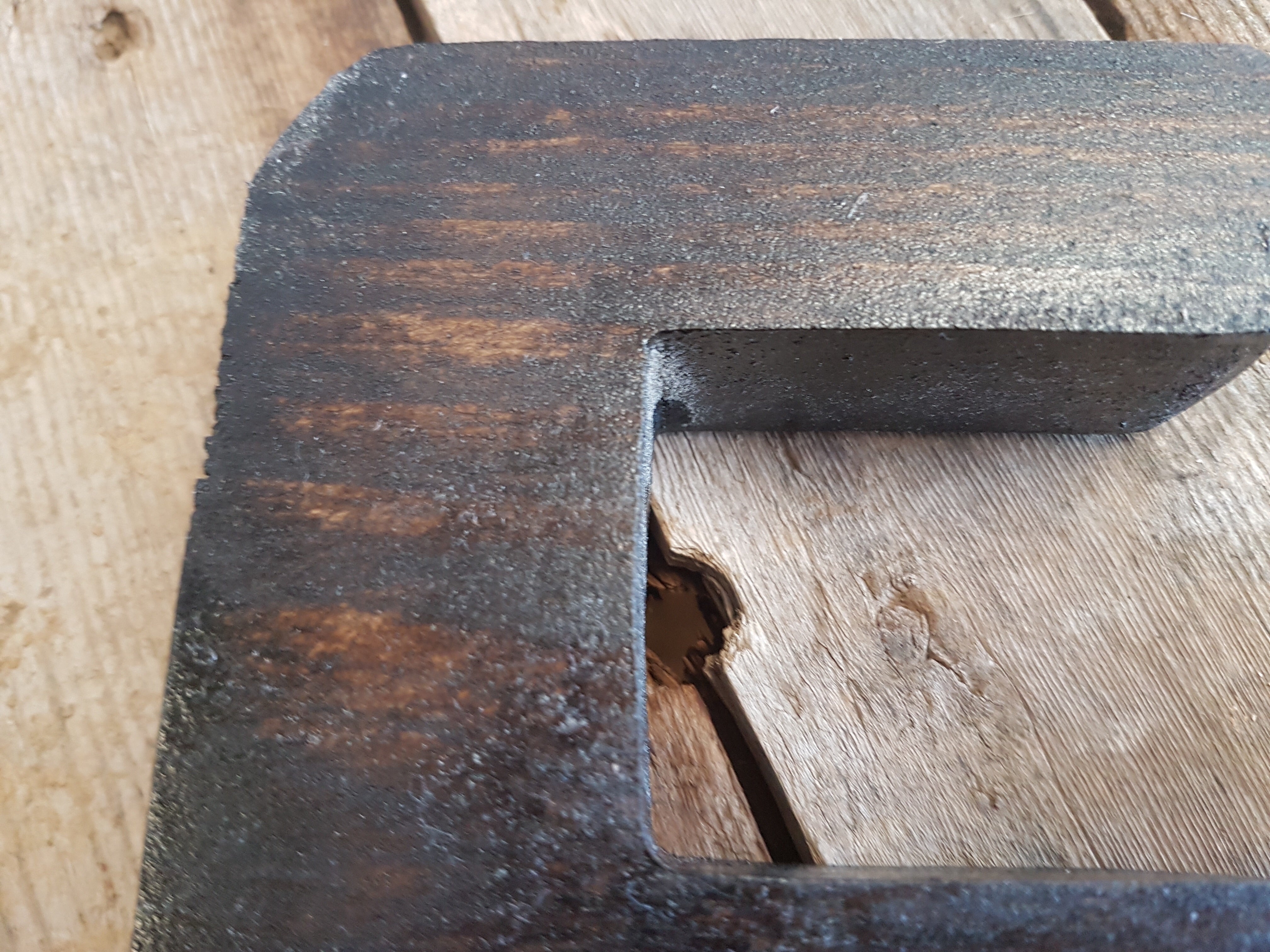 Vintage Handmade Letter ‘F’ by Opa’s Shed Designs