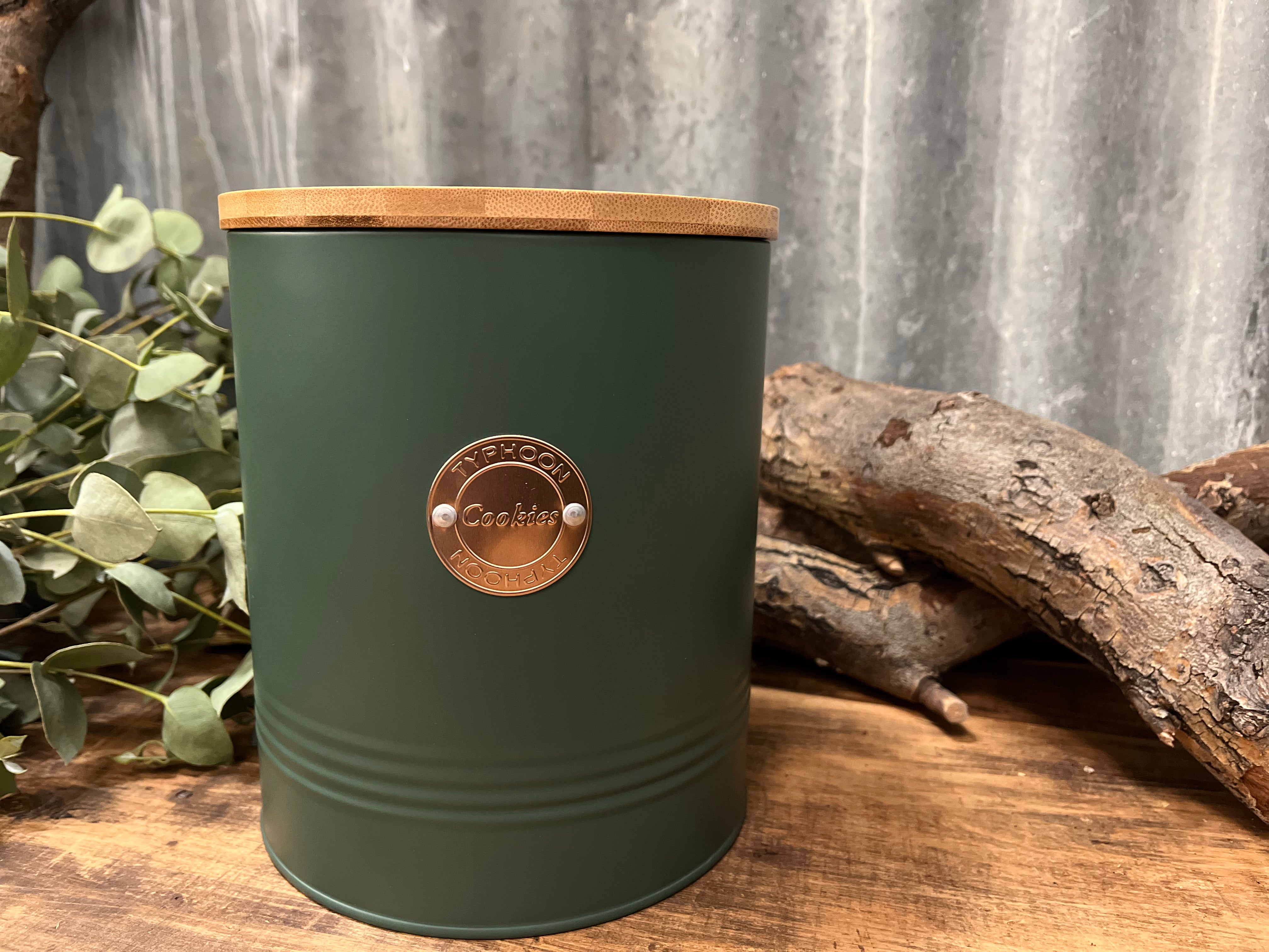 New GREEN Typhoon Cookies Tin