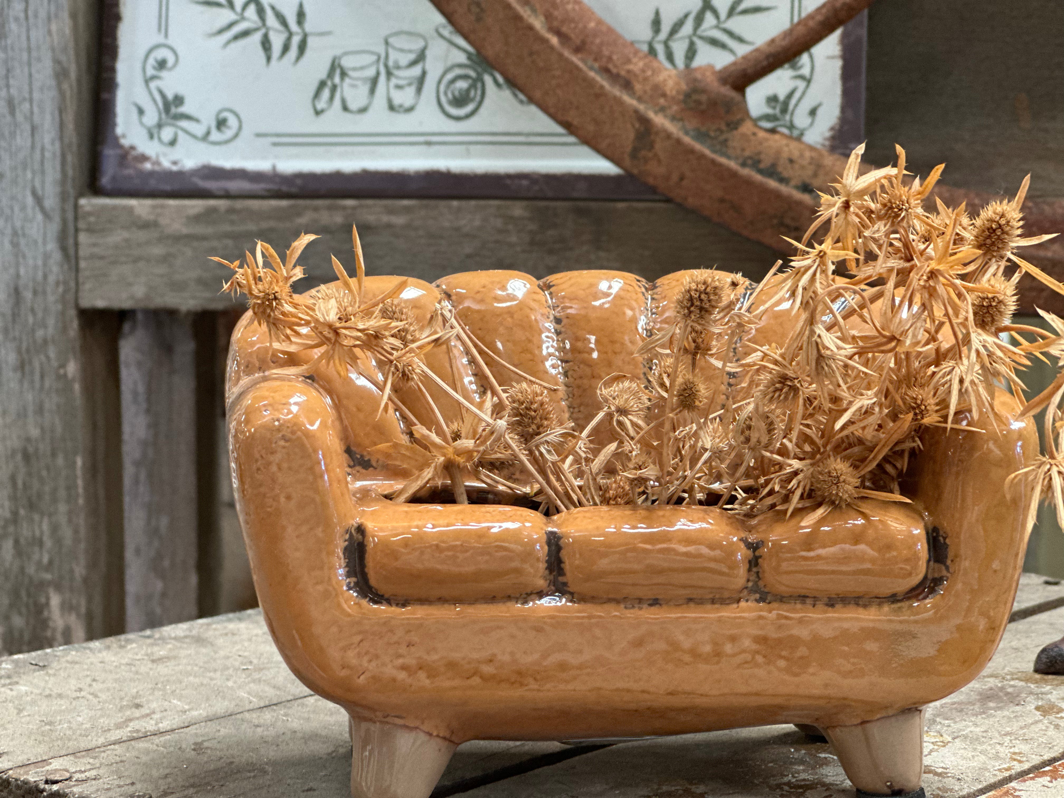 Funky COUCH Planter Pot