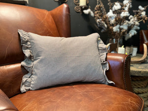 EARTH FRILL Recycled Cotton Feather cushion