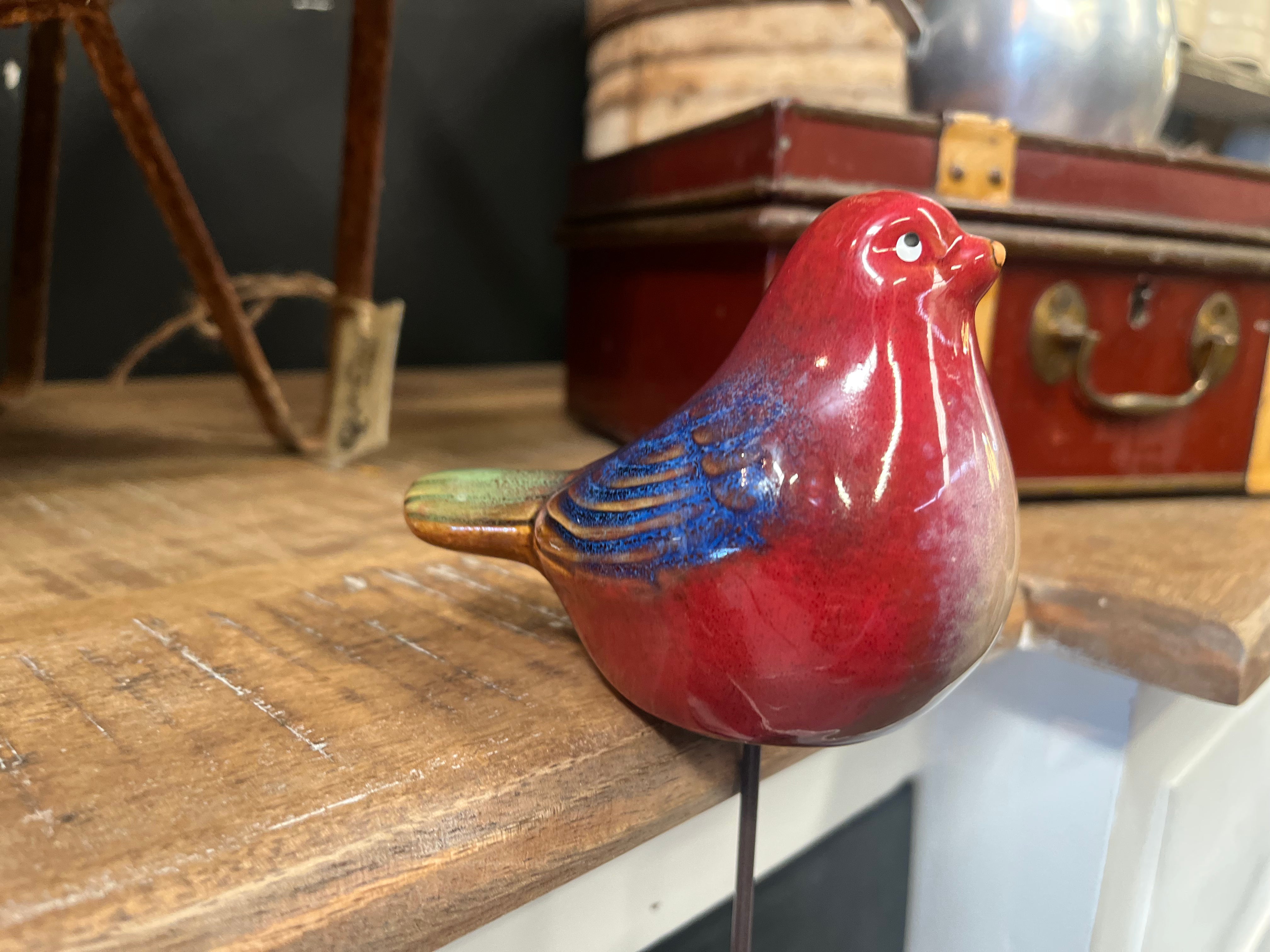 Ceramic Bird decor each