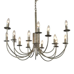 French Grey Chandelier IN STOCK NOW