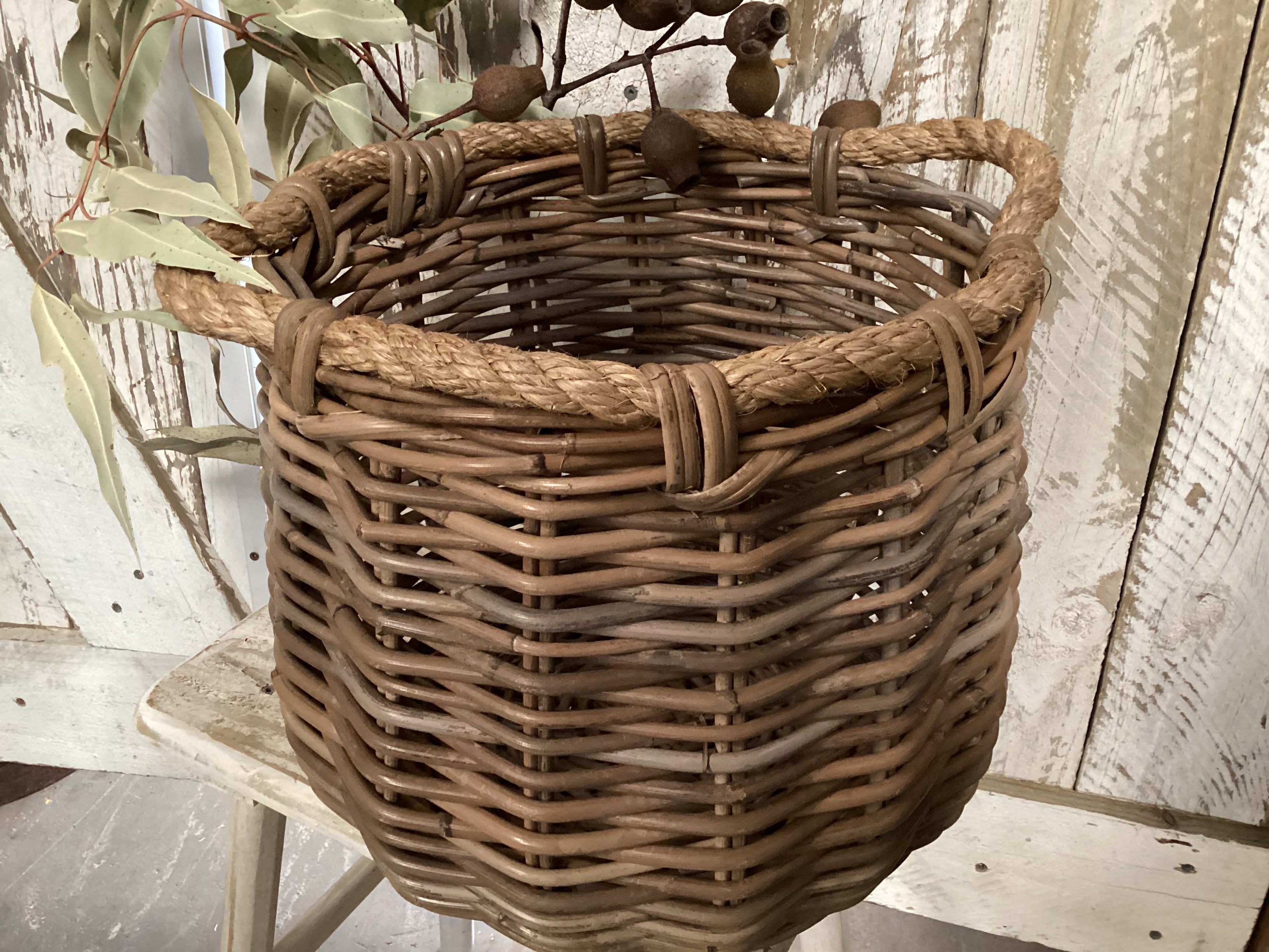 Large Rattan ROPER Basket