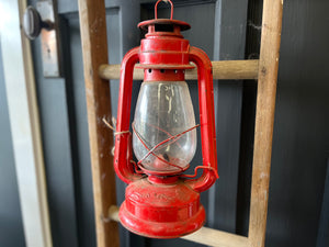 RED Vintage Lantern
