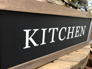 Handcrafted Kitchen Sign
