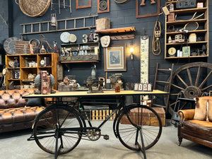 Vintage BICYCLE Side Table