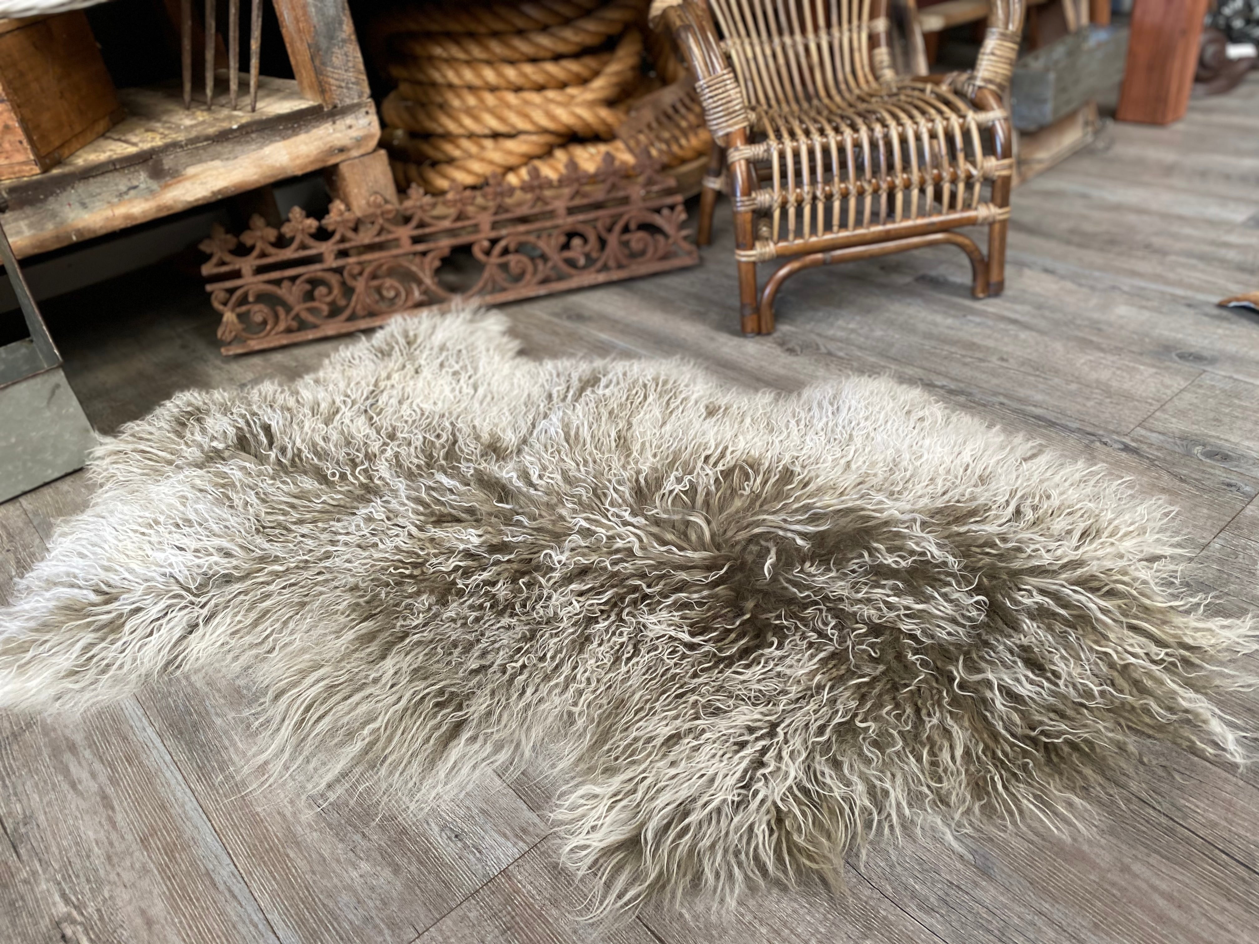 Mongolian GUM Sheepskin Rug