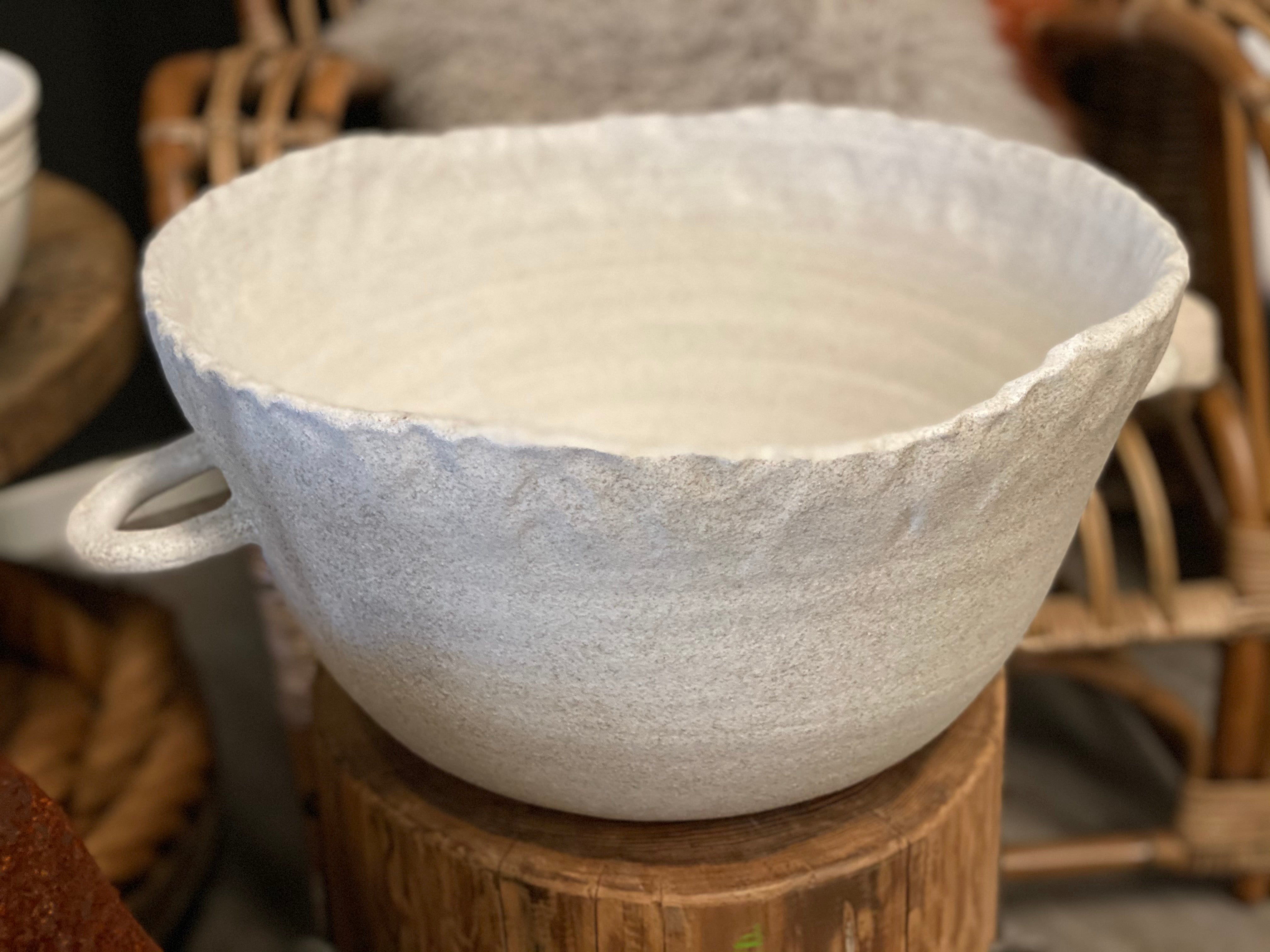 BEAUTIFUL handmade bowl with handles