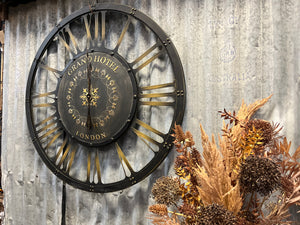 JUMBO London VINTAGE Iron Clock
