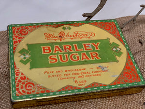 Vintage Barley Sugar Tin