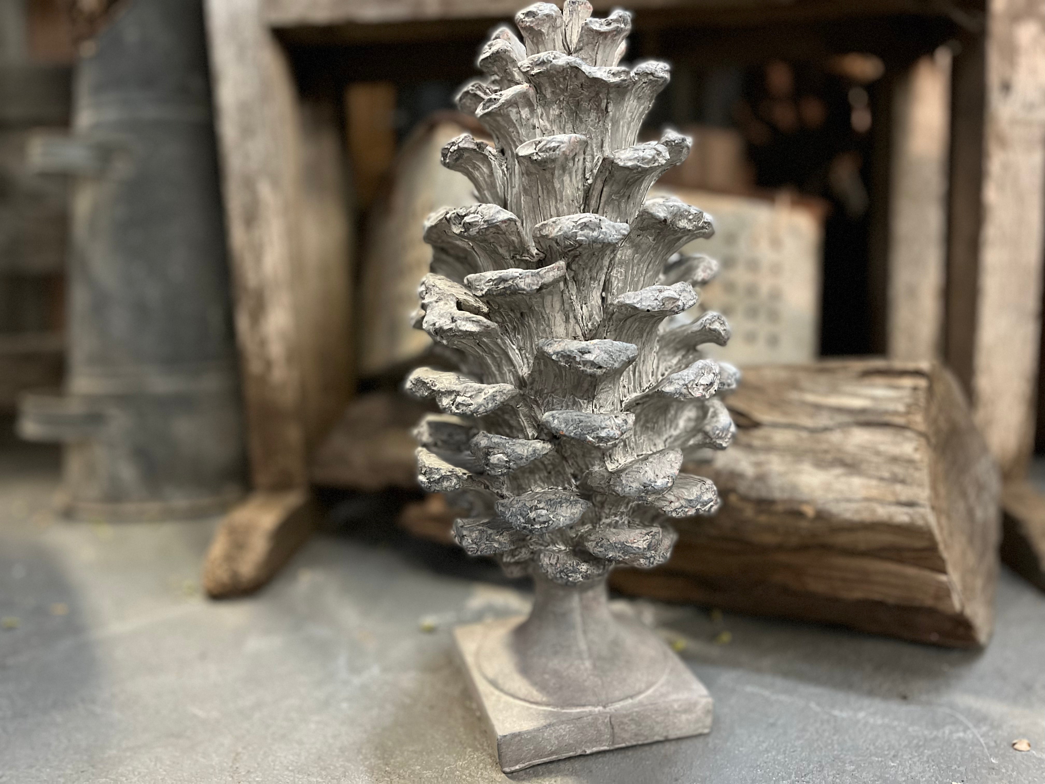 Ceramic ACORN sculpture Grey