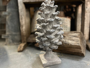 Ceramic ACORN sculpture Grey