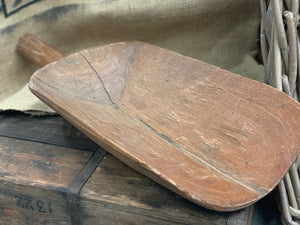 Large Wooden VINTAGE Grain Scoop 
