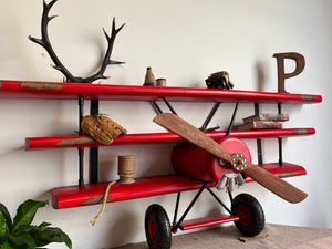 UNIQUE 2.3M Aeroplane WALL SHELVES