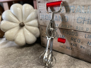 Antique Style EGG Beaters RED Free Postage
