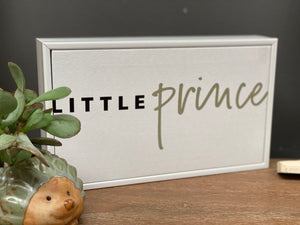 Little PRINCE Framed Canvas