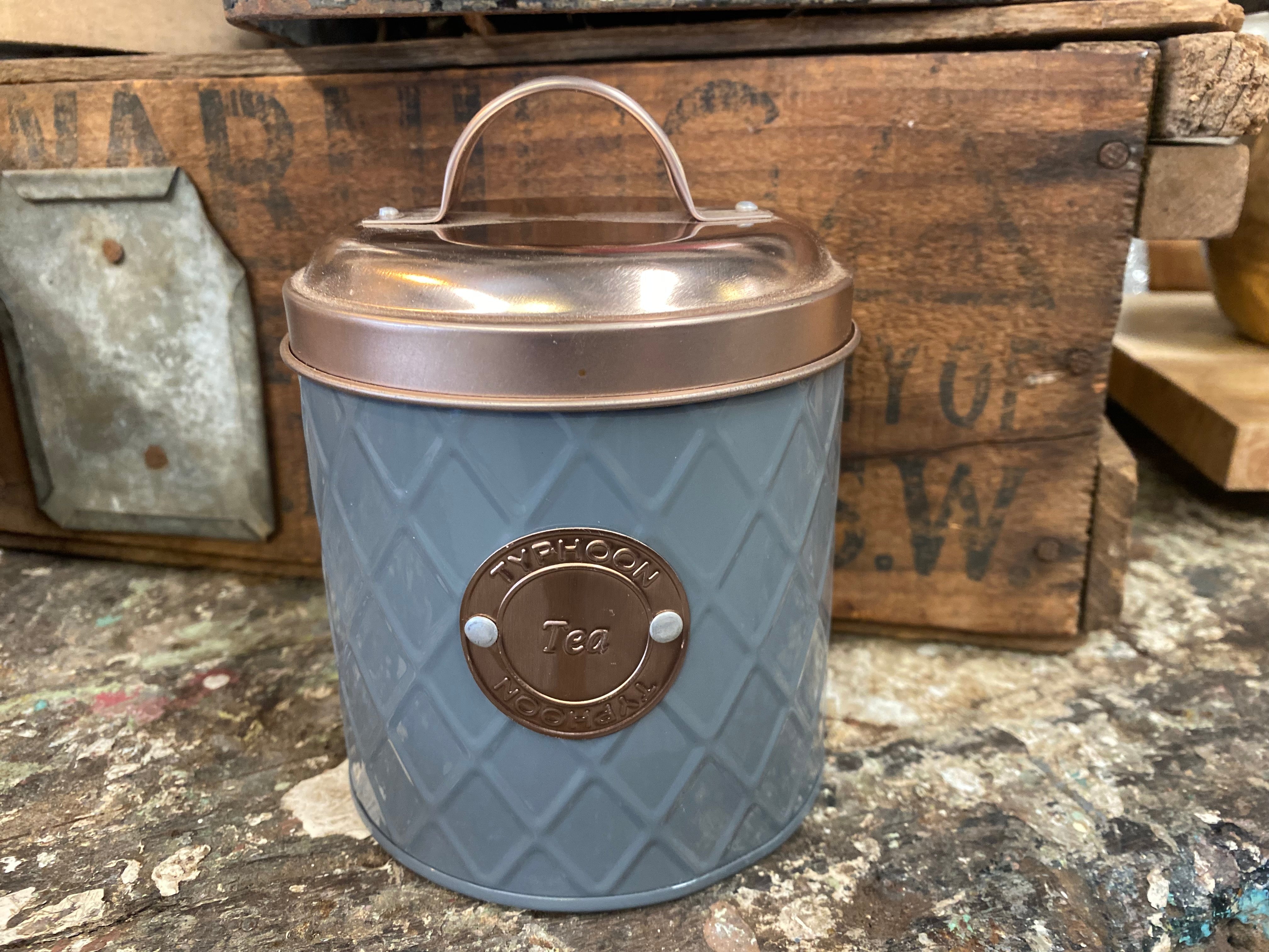 Rose Gold Tea Canister
