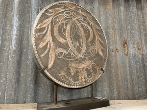 Coin Art Statue with Stand
