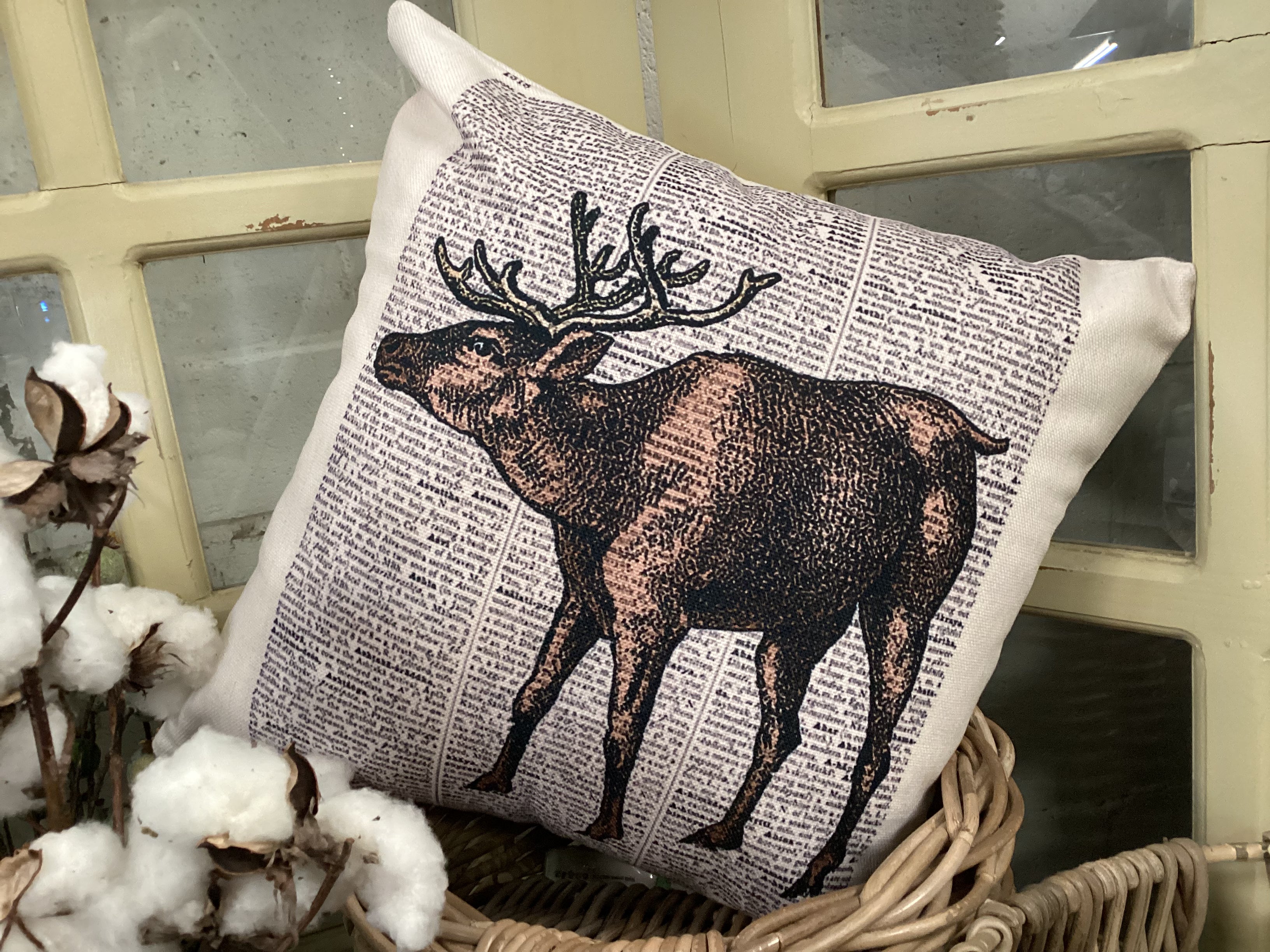Moose Cushion FREE Postage