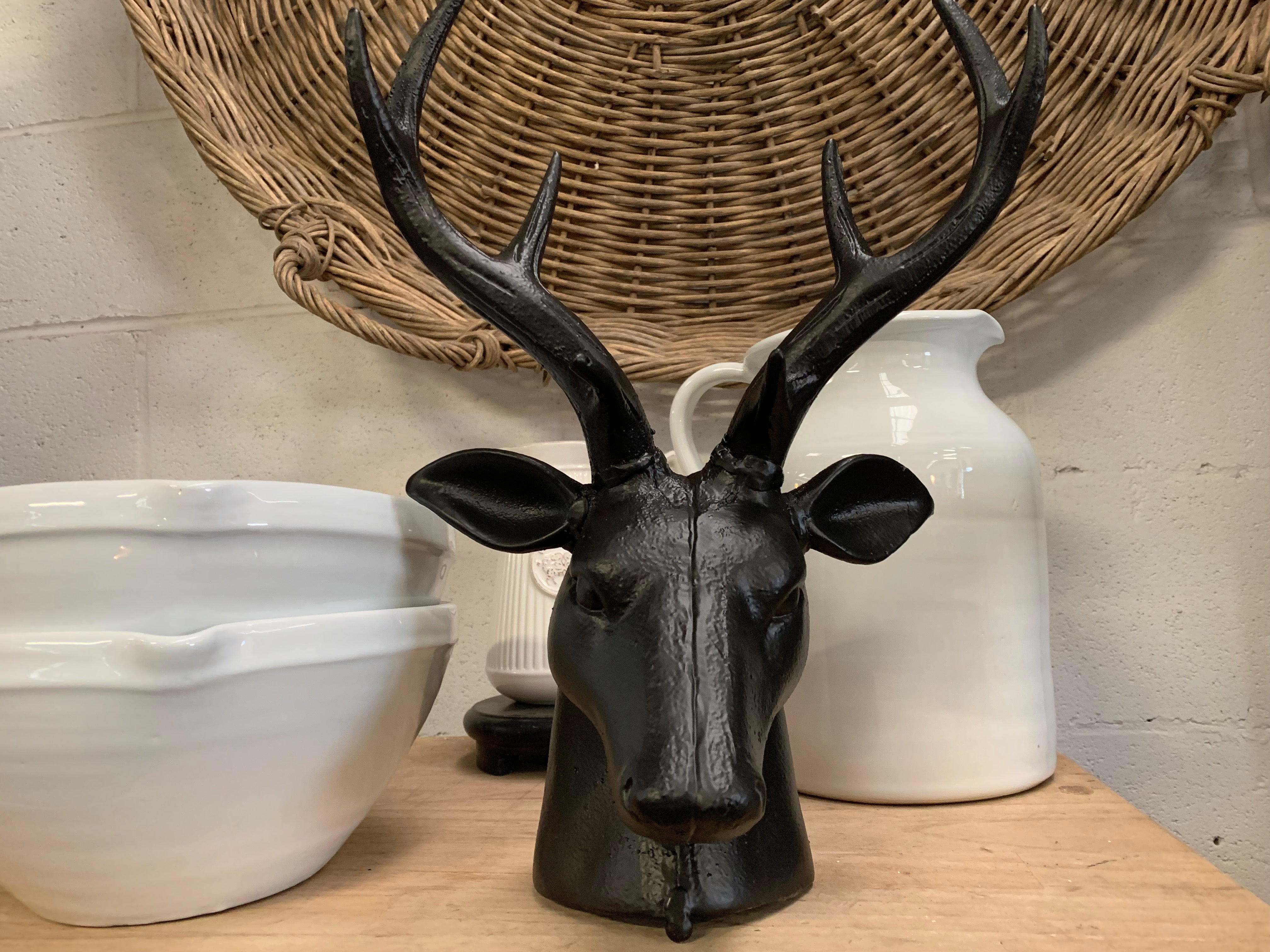 Cast Iron Deer Head