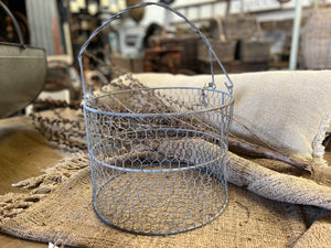 ROUND Wire Harvest / Market  Basket