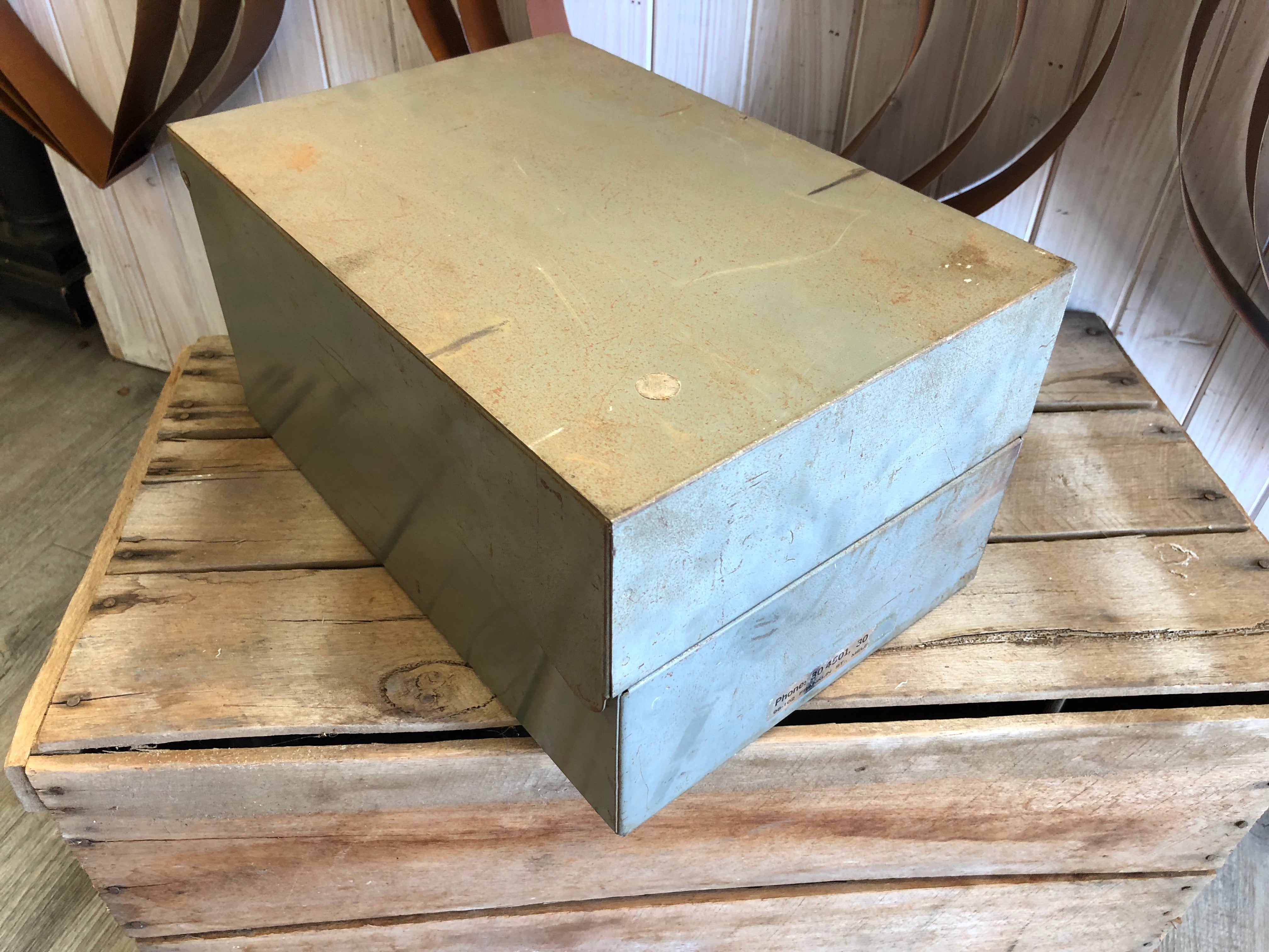 Vintage Industrial Box