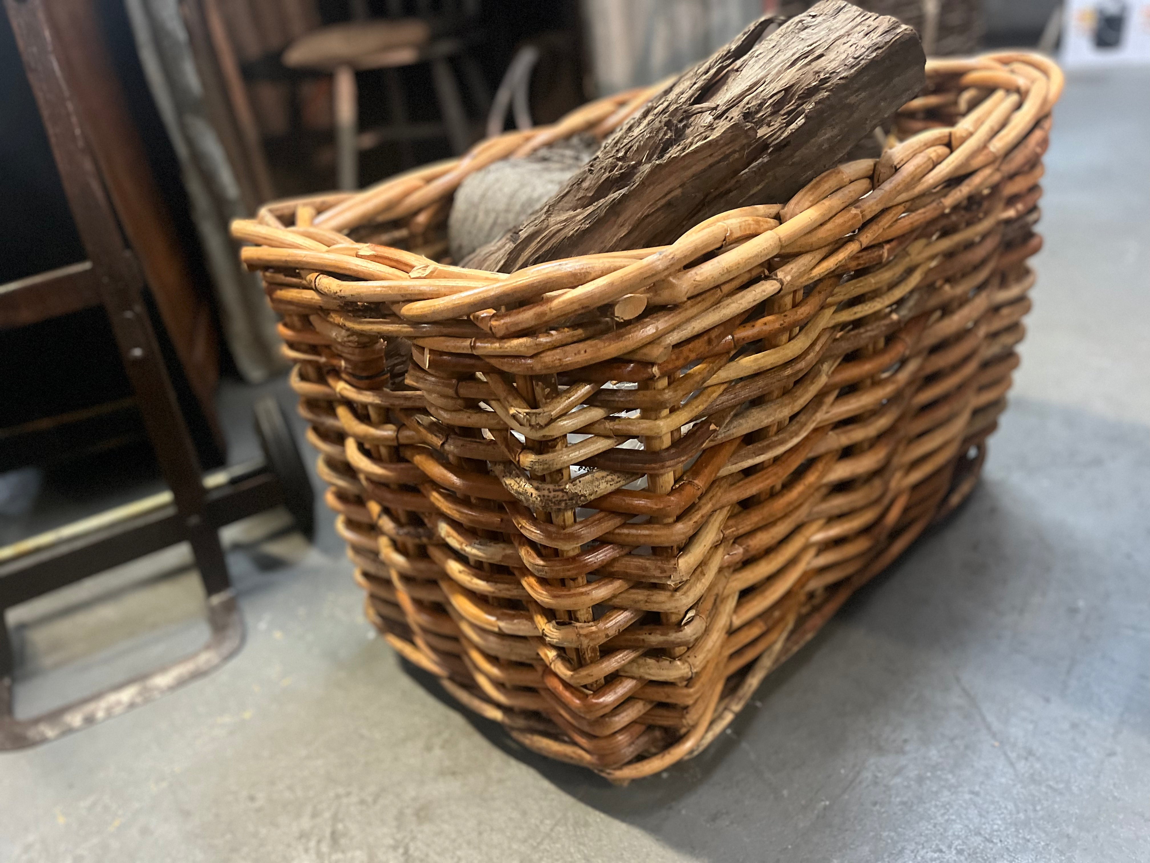 XL Chunky Rectangle Wool Basket