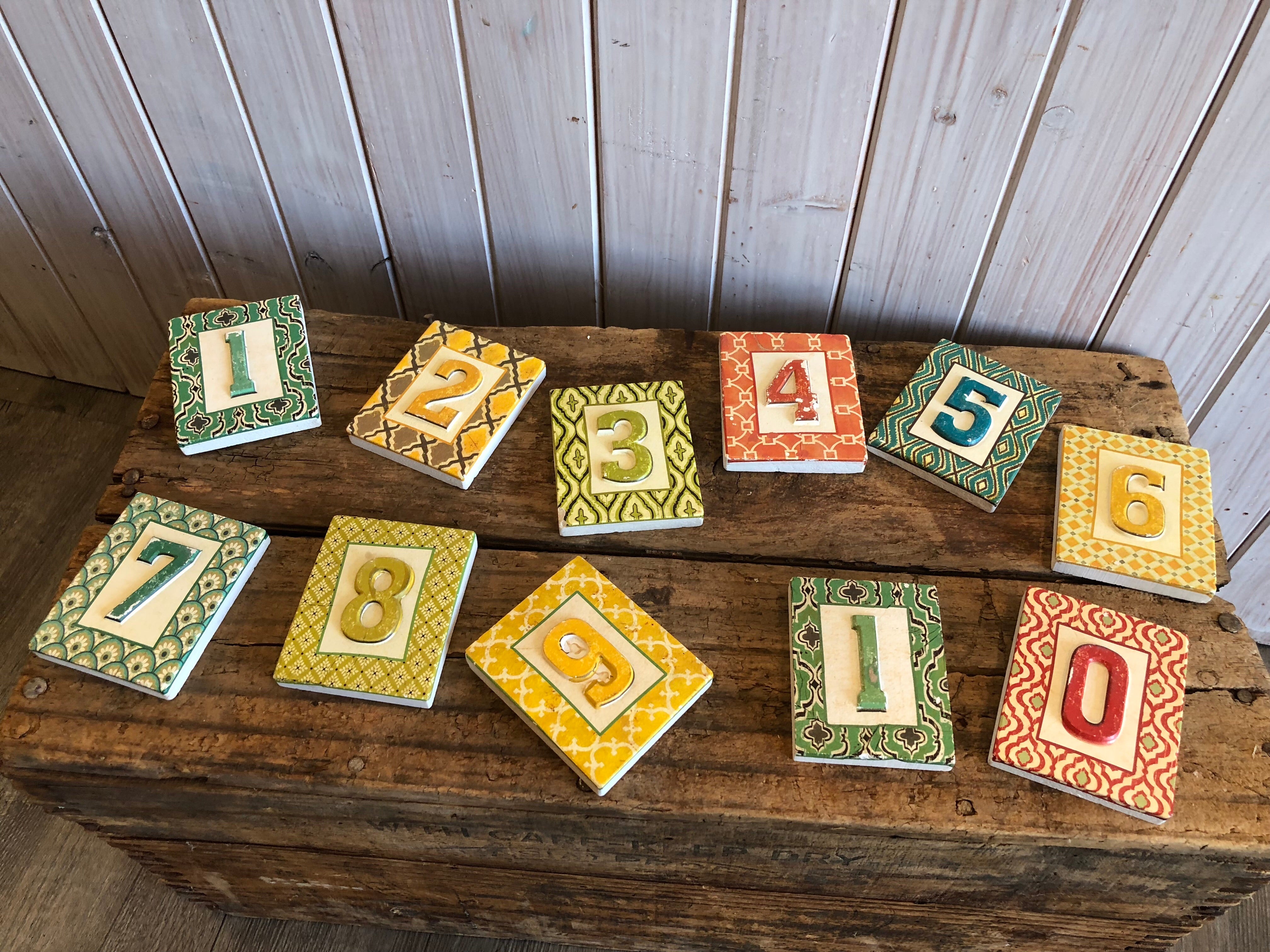 Tiles No 1 to 10