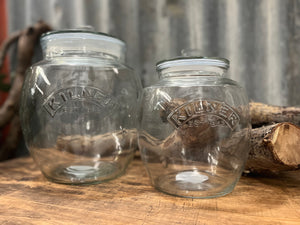 KILNER Glass storage jar 4L