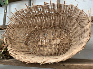 Vintage Rattan Basket