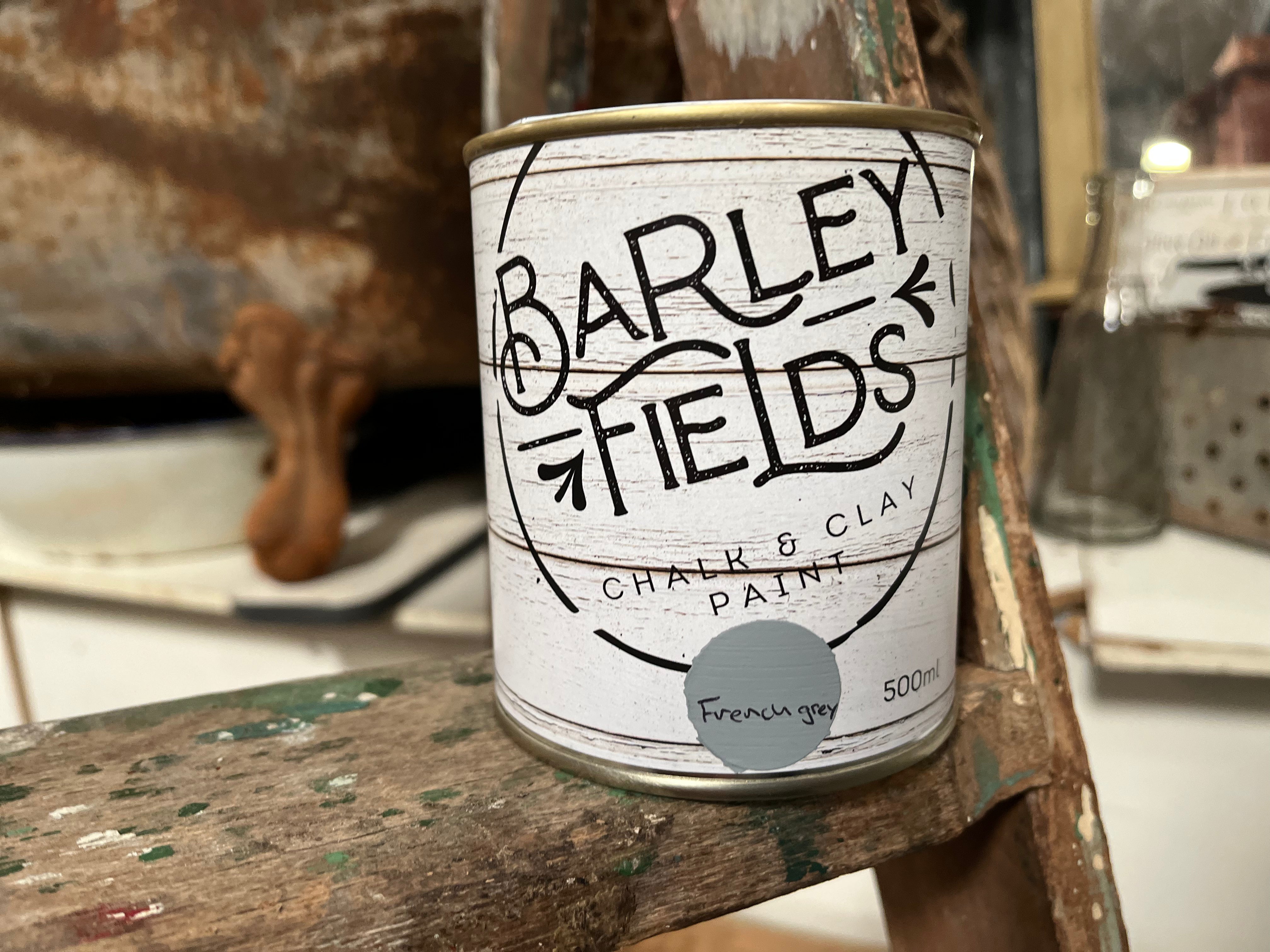 NEW Barleyfields FRENCH GREY Chalk Furniture paint