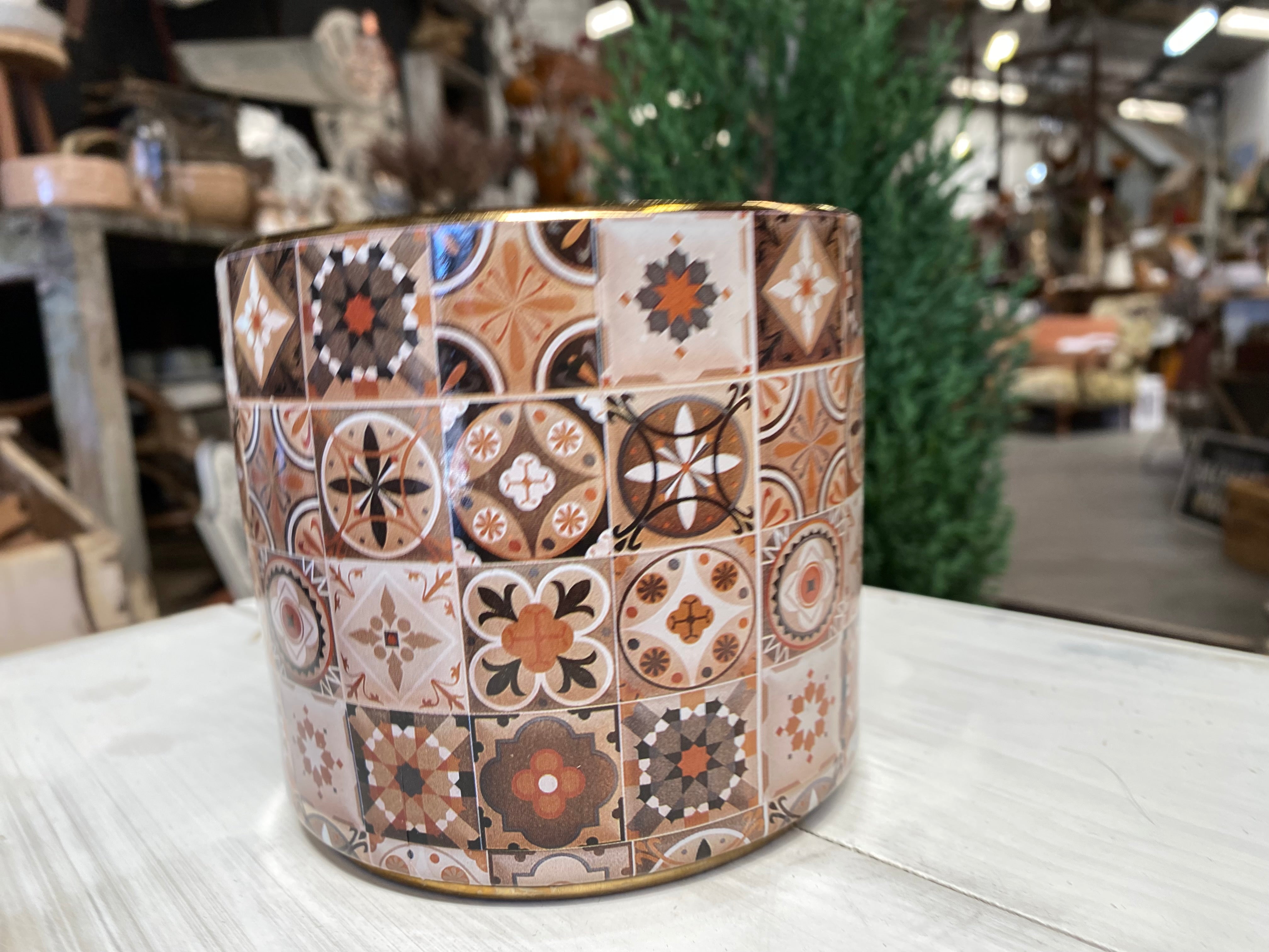 GOLD Moroccan pot