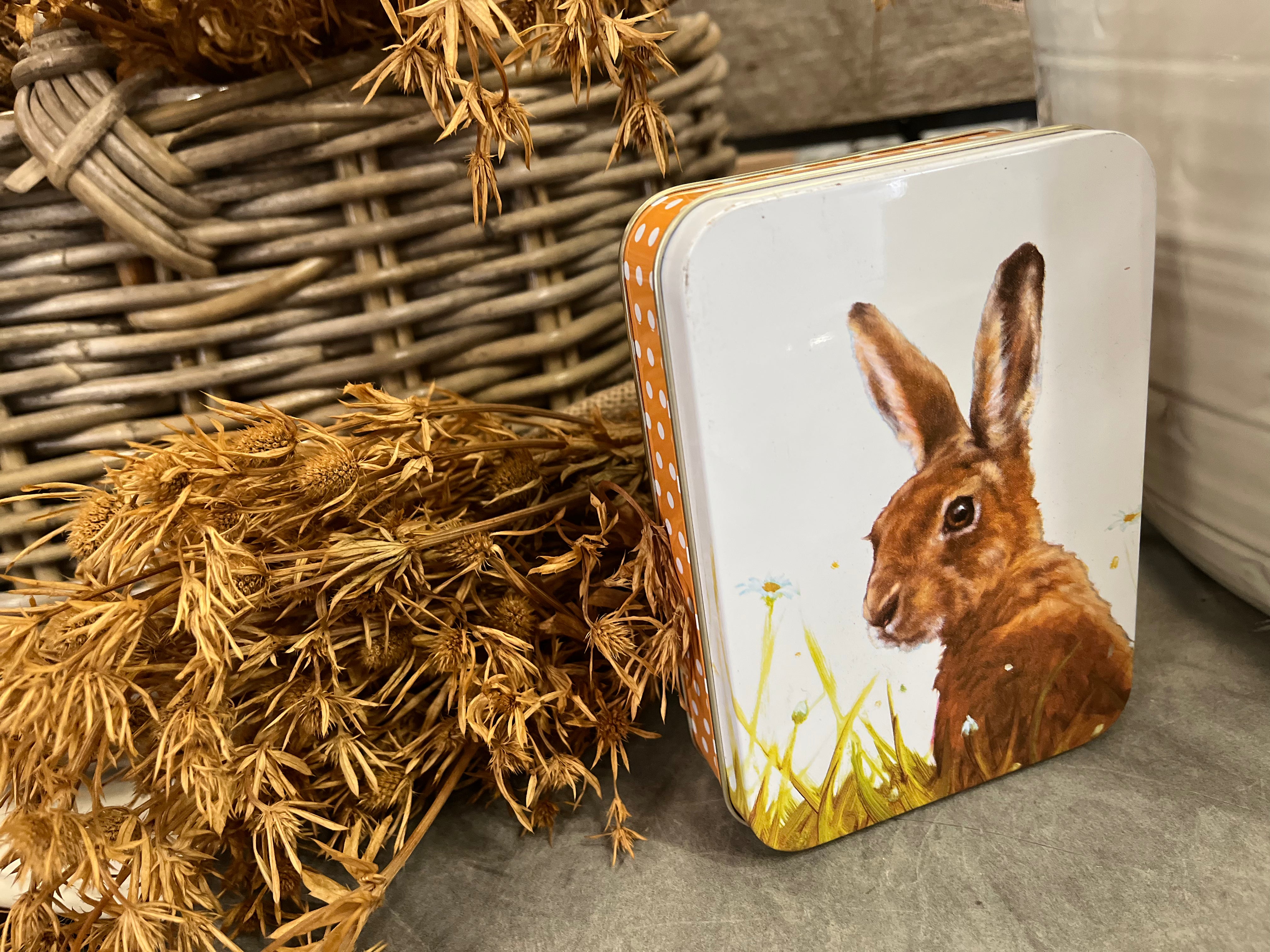 Harriet HARE keepsake TIN