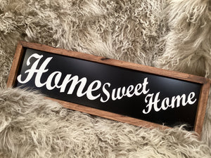 HOME Sweet Home HANDMADE Sign