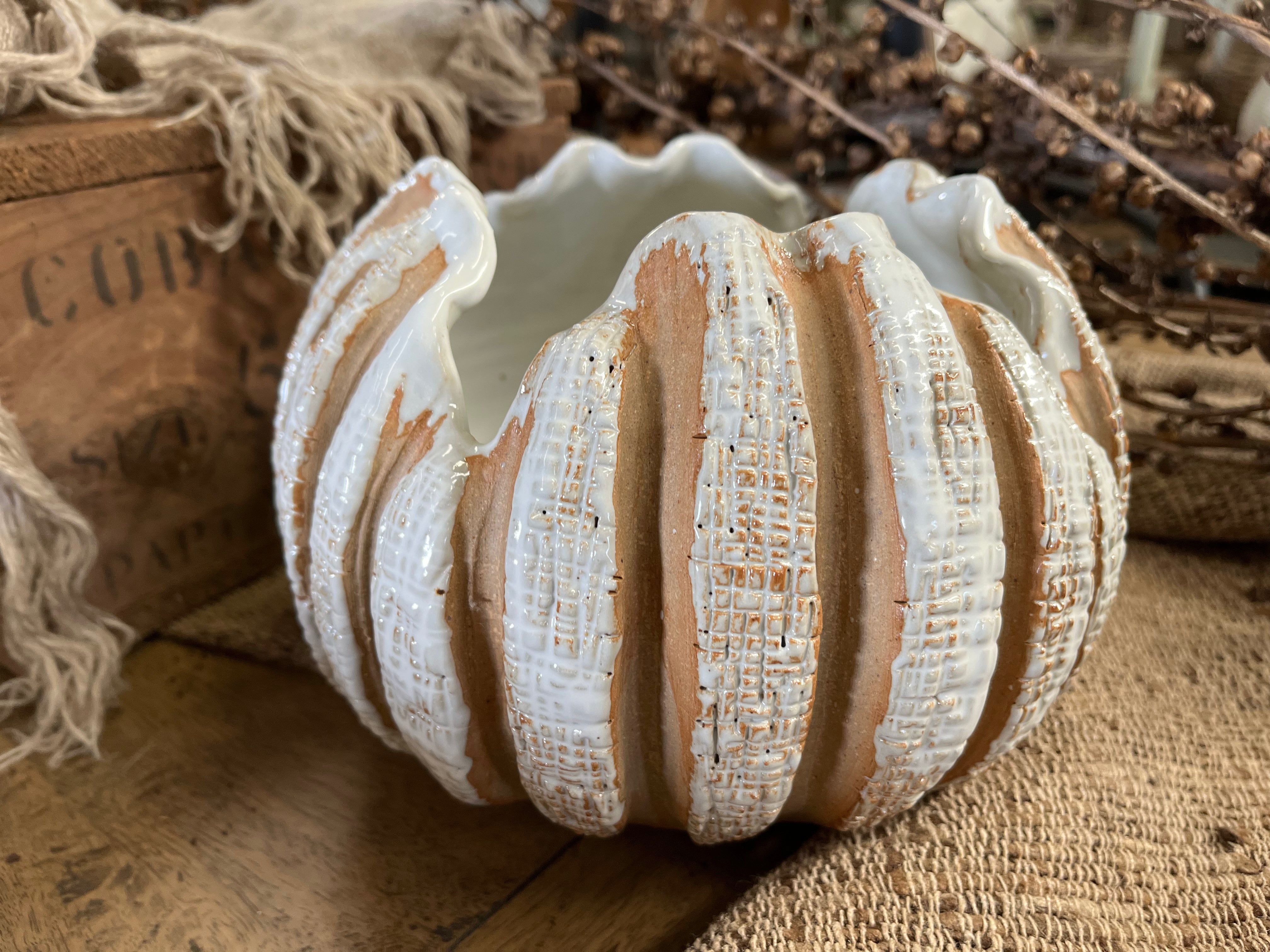 Ceramic EARTH  sculpture VASE