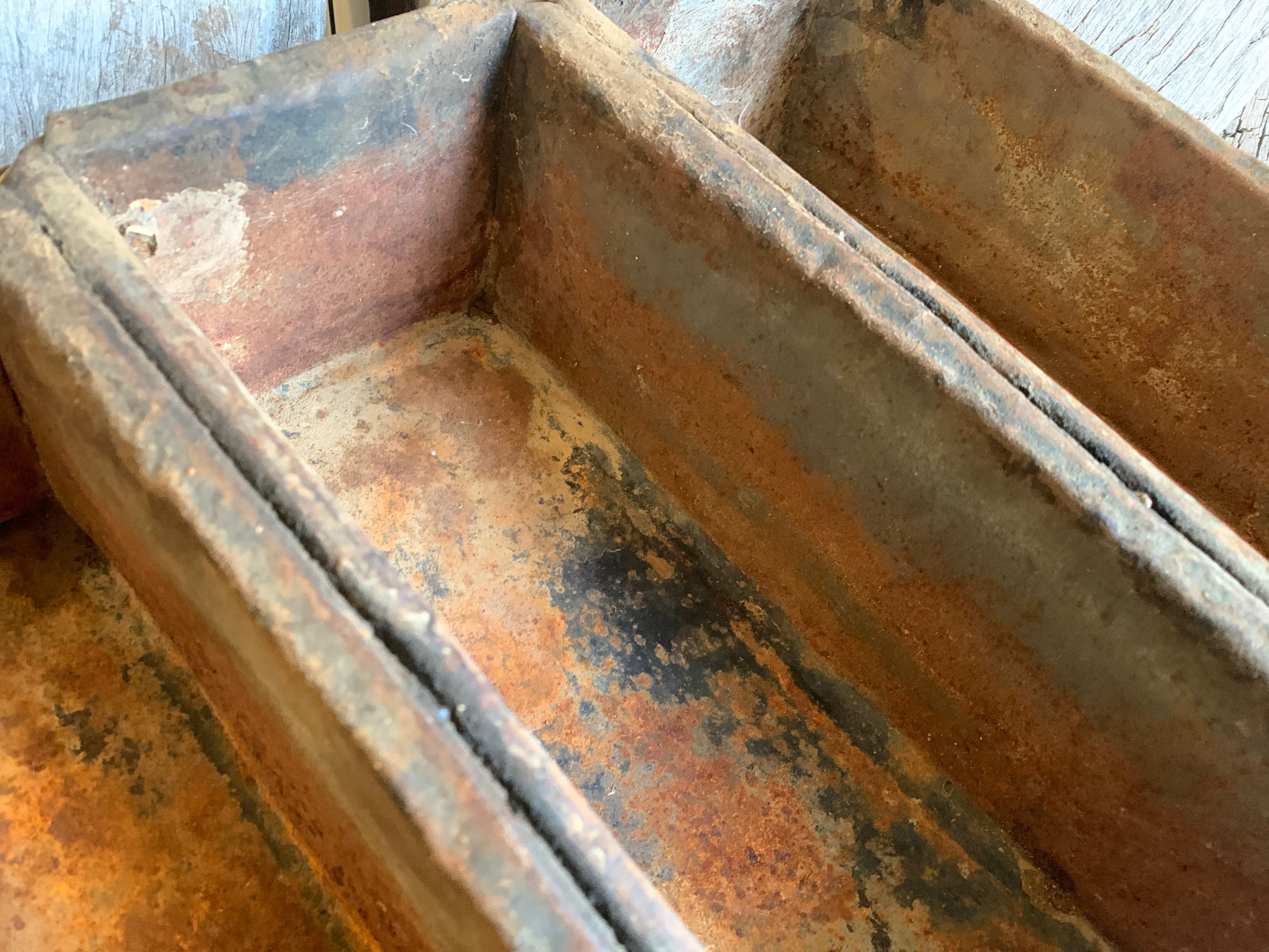 Vintage TRIPLE Bread Loaf Tin