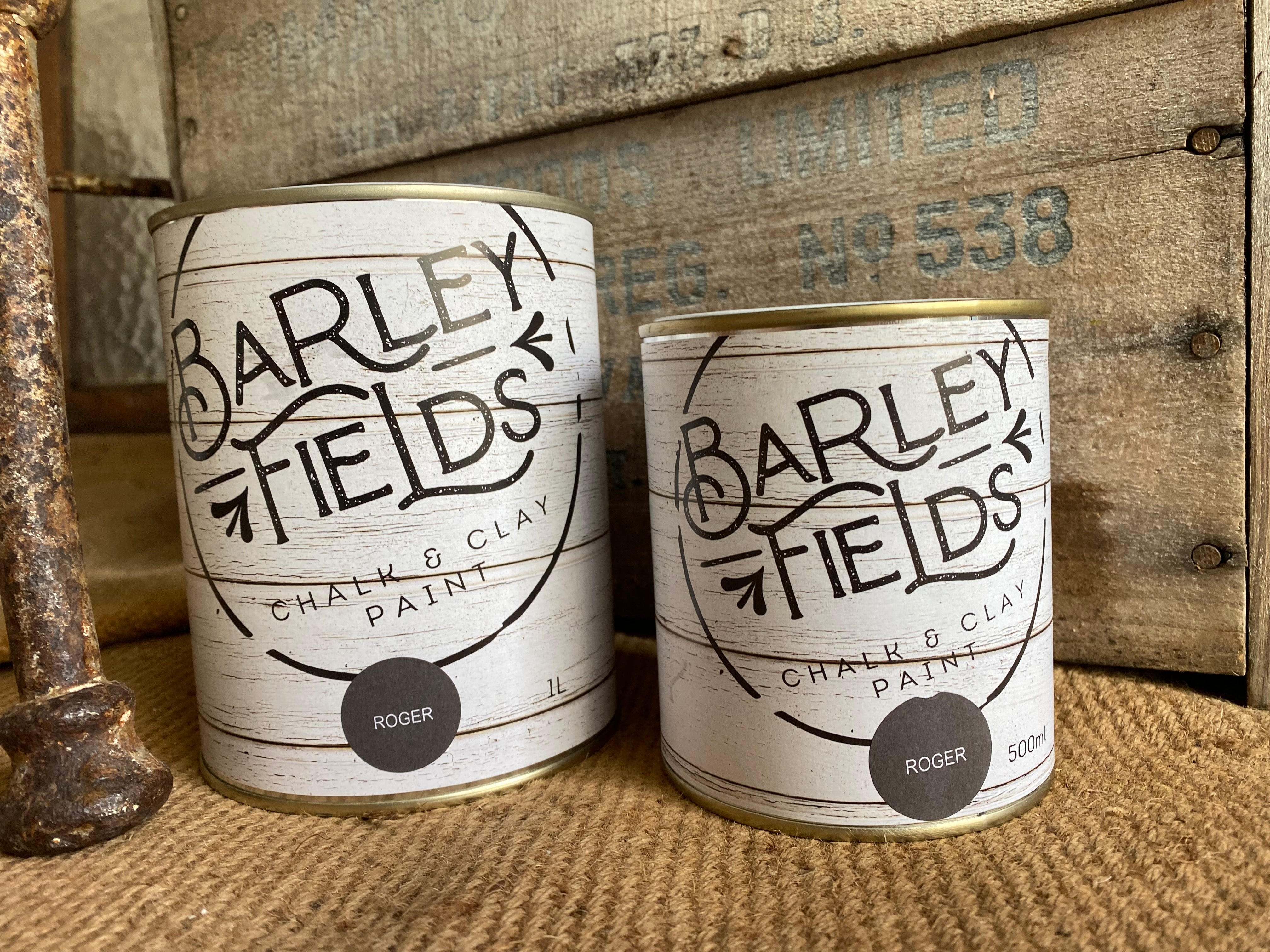 Barleyfields ROGER (Black) Chalk Furniture paint