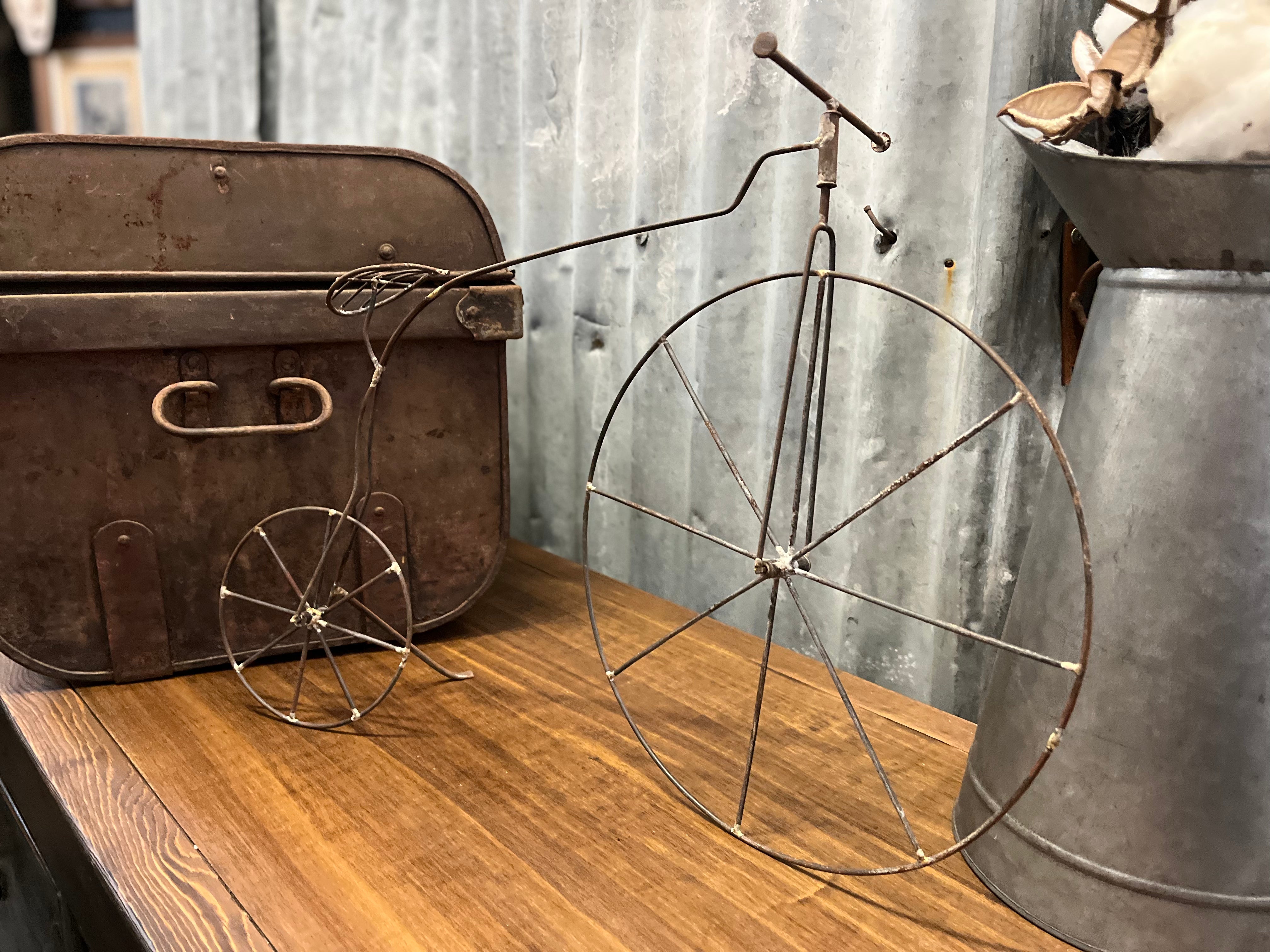 Freestanding wire BICYCLE Art Decor