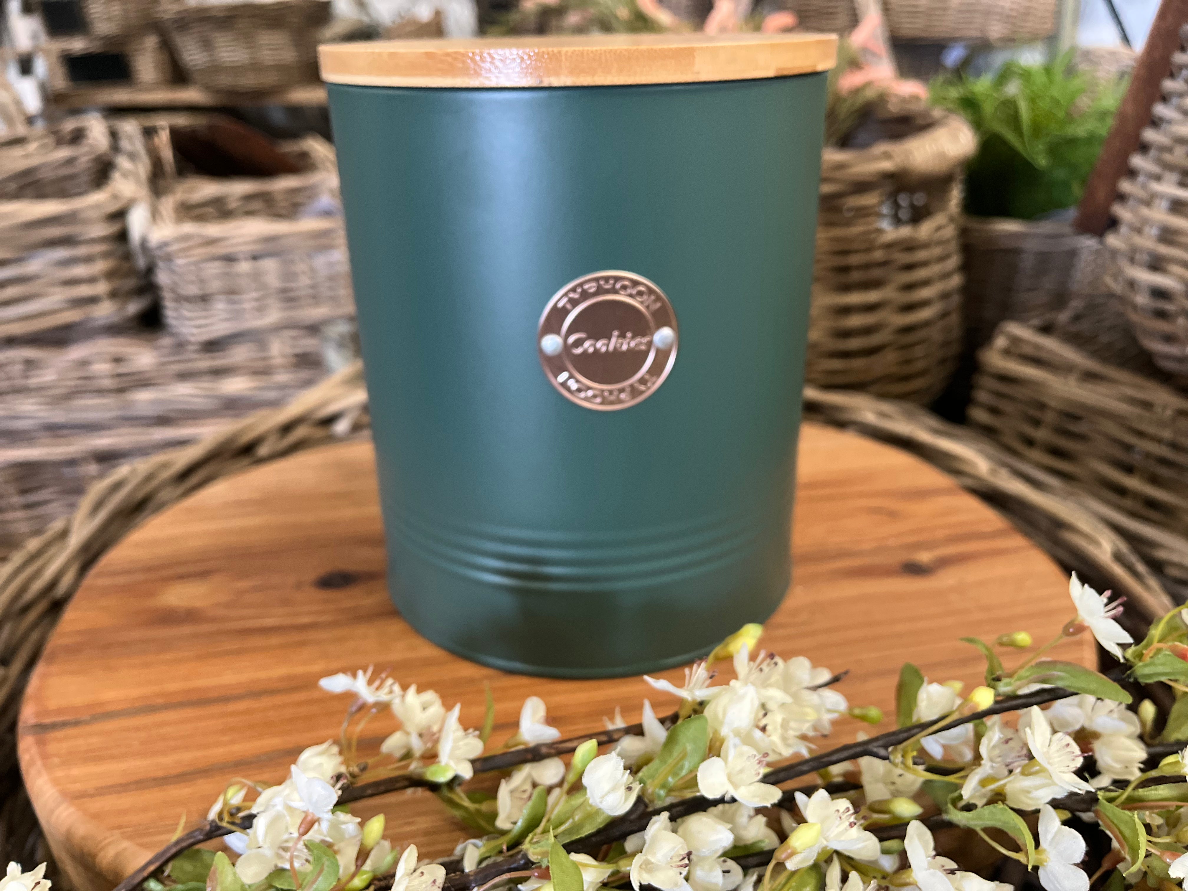 New GREEN Typhoon Cookies Tin