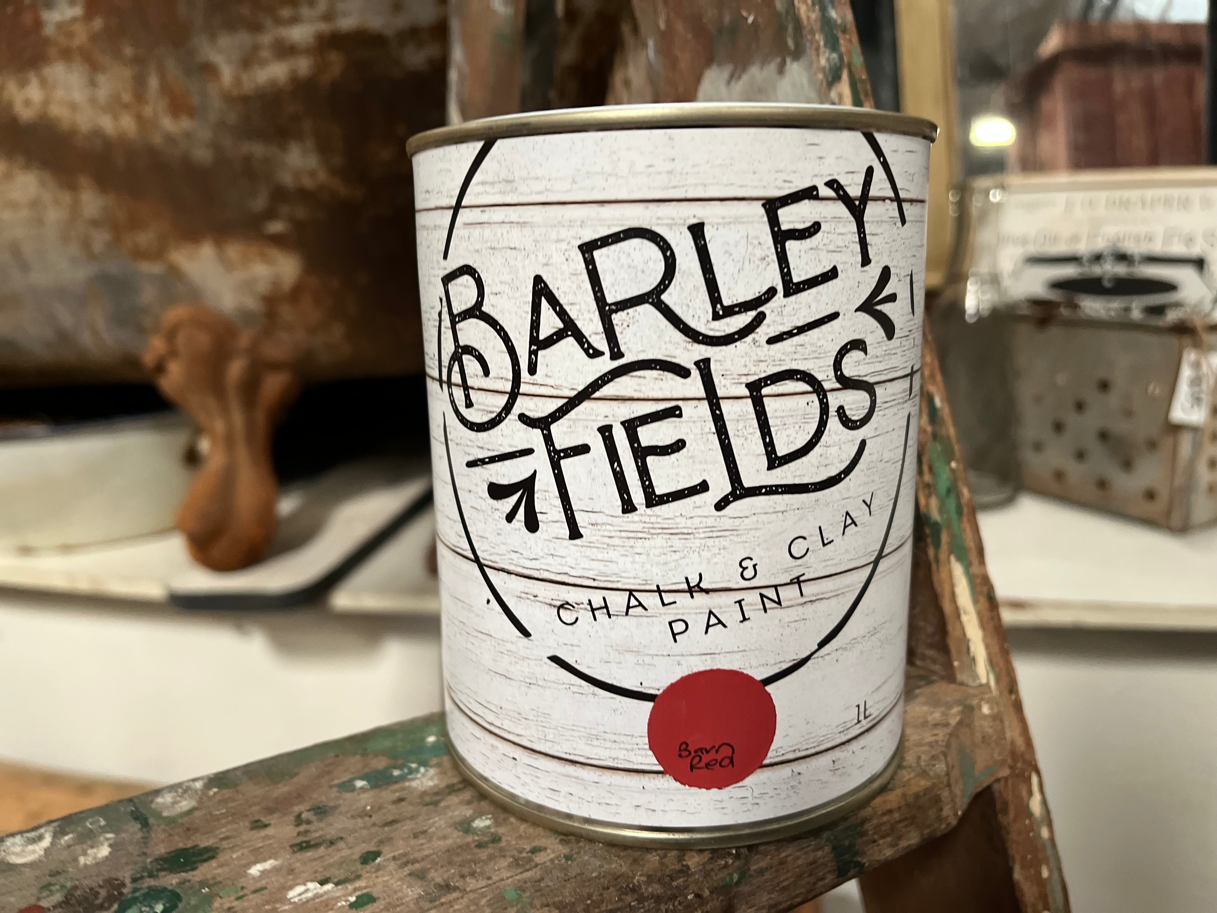 NEW Barleyfields BARN RED Chalk Furniture paint