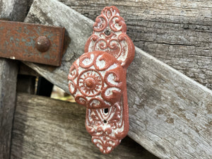 Denver Door Knob RUST Brown