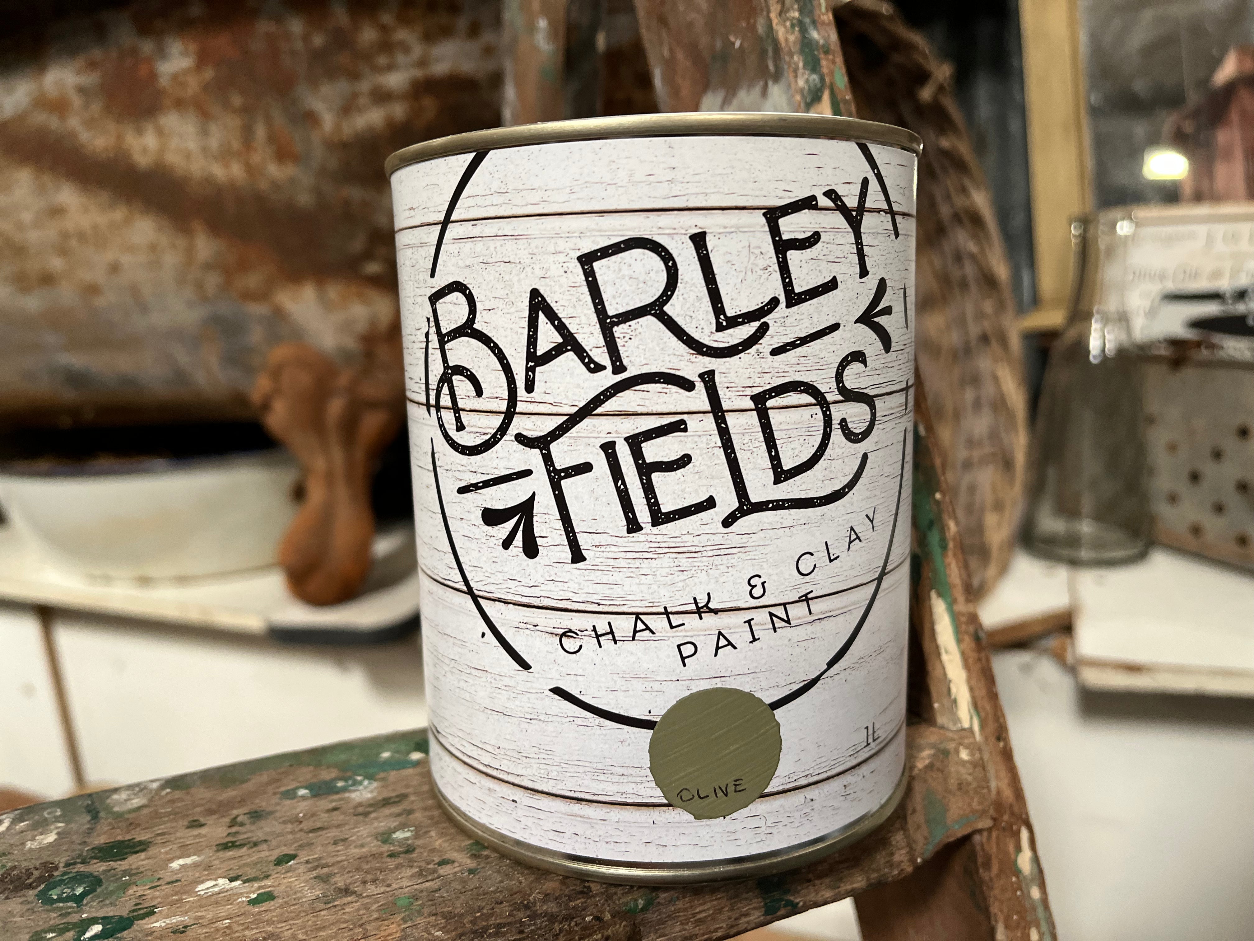 NEW Barleyfields OLIVE Chalk Furniture paint
