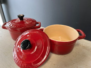 Chasseur Mini Cooking Pot Red