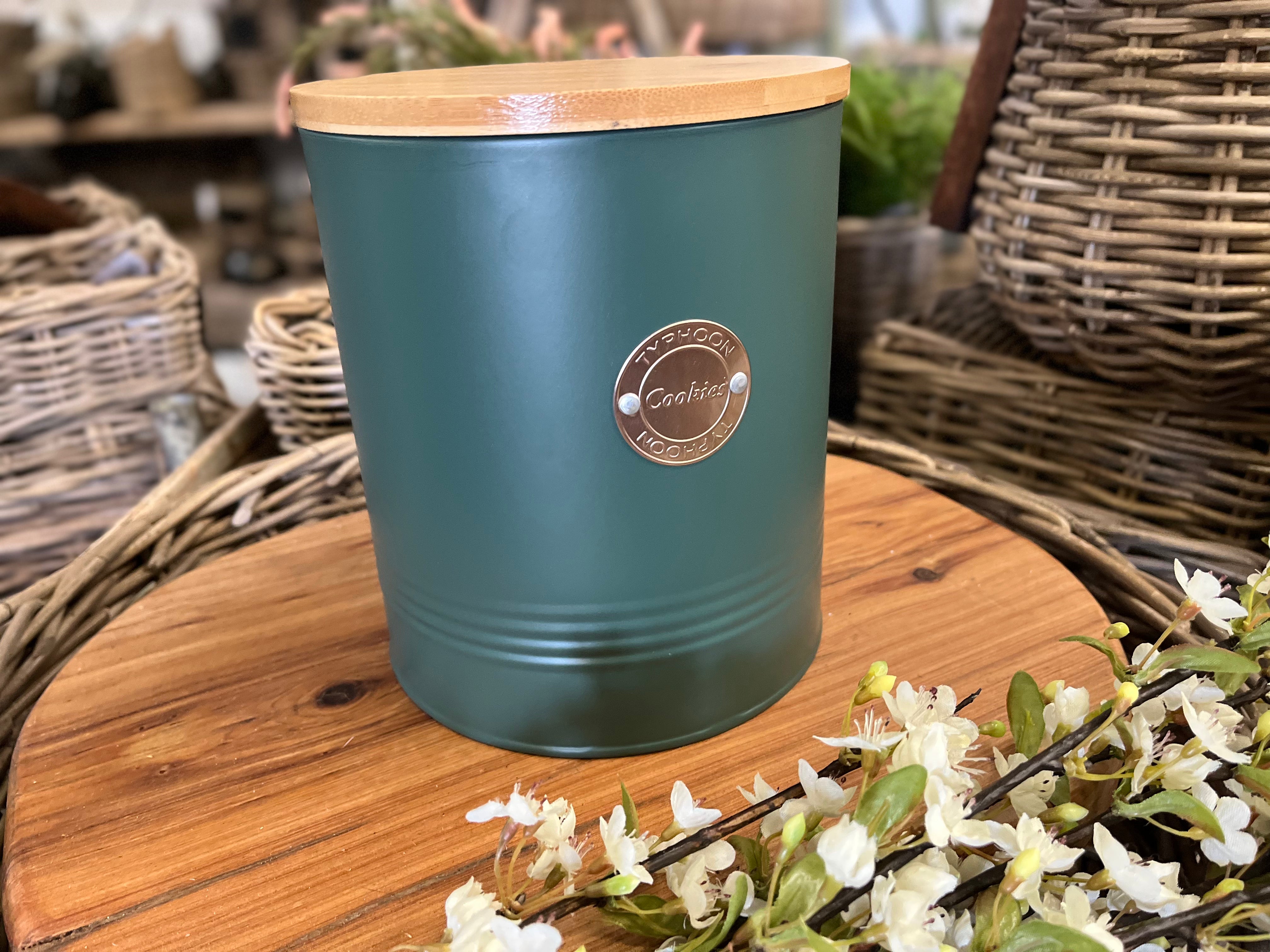 New GREEN Typhoon Cookies Tin
