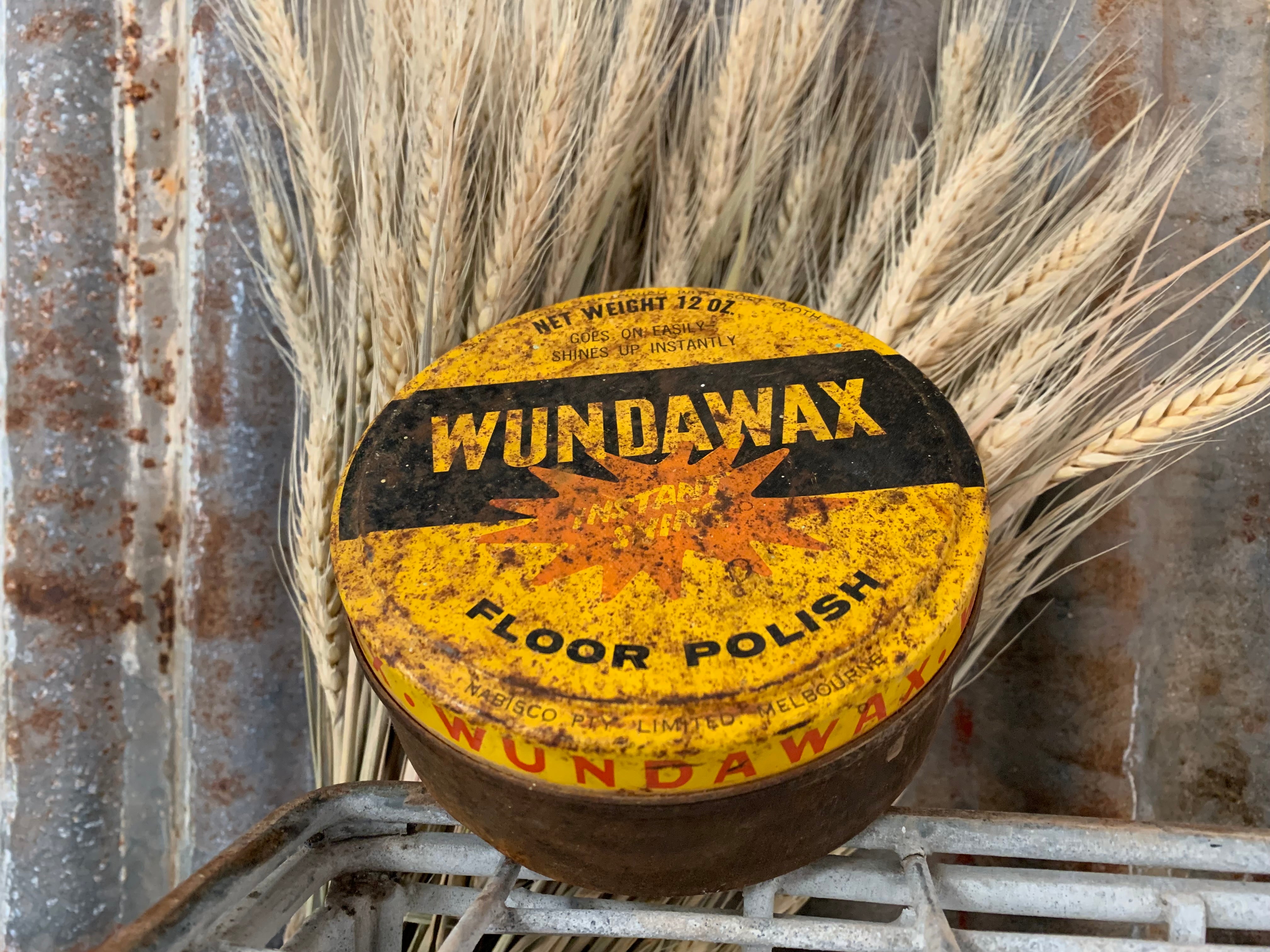 Olde WUNDAWAX Floor Polish Tin