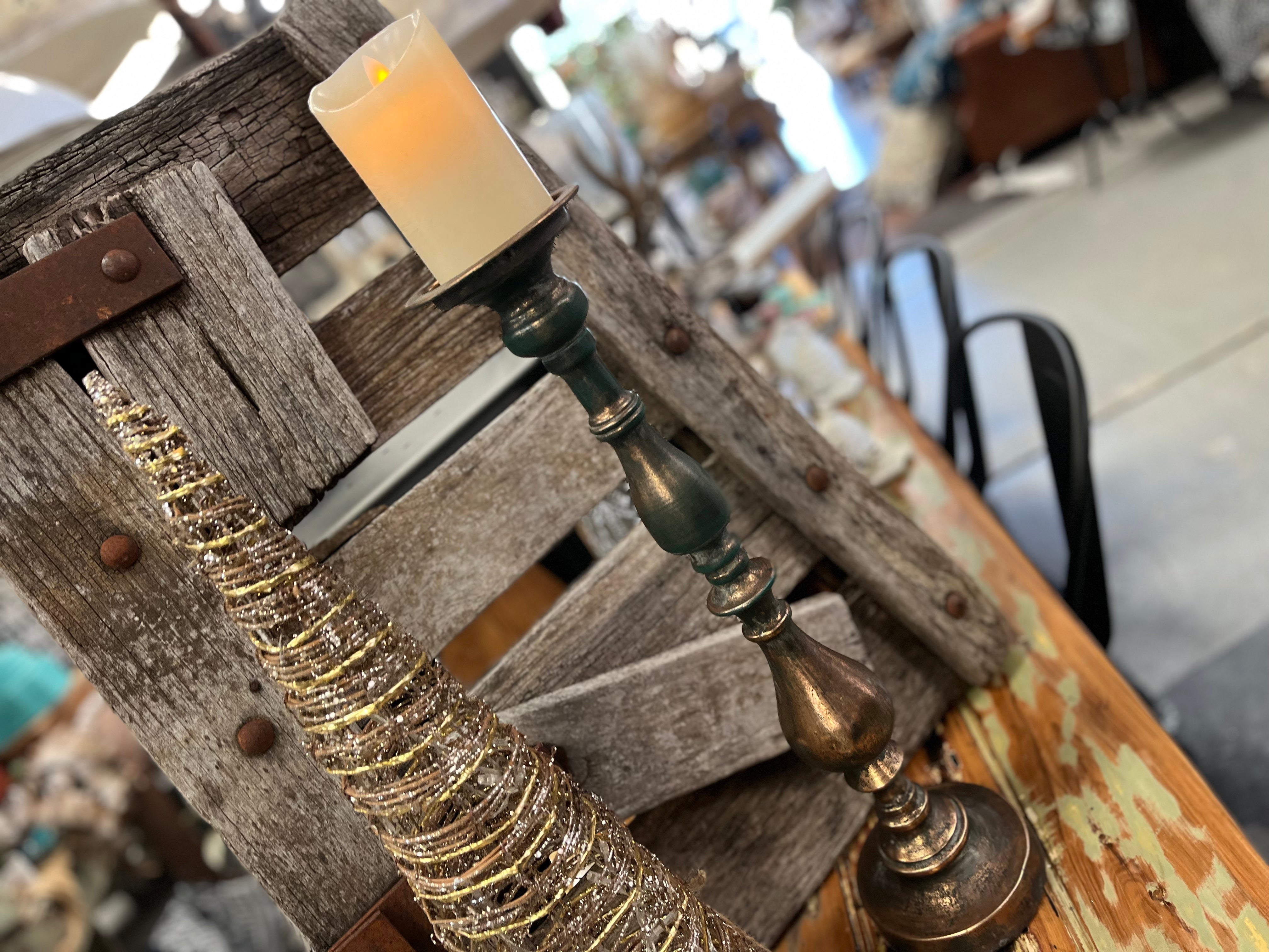 REGAL Rustic CANDLE Holder
