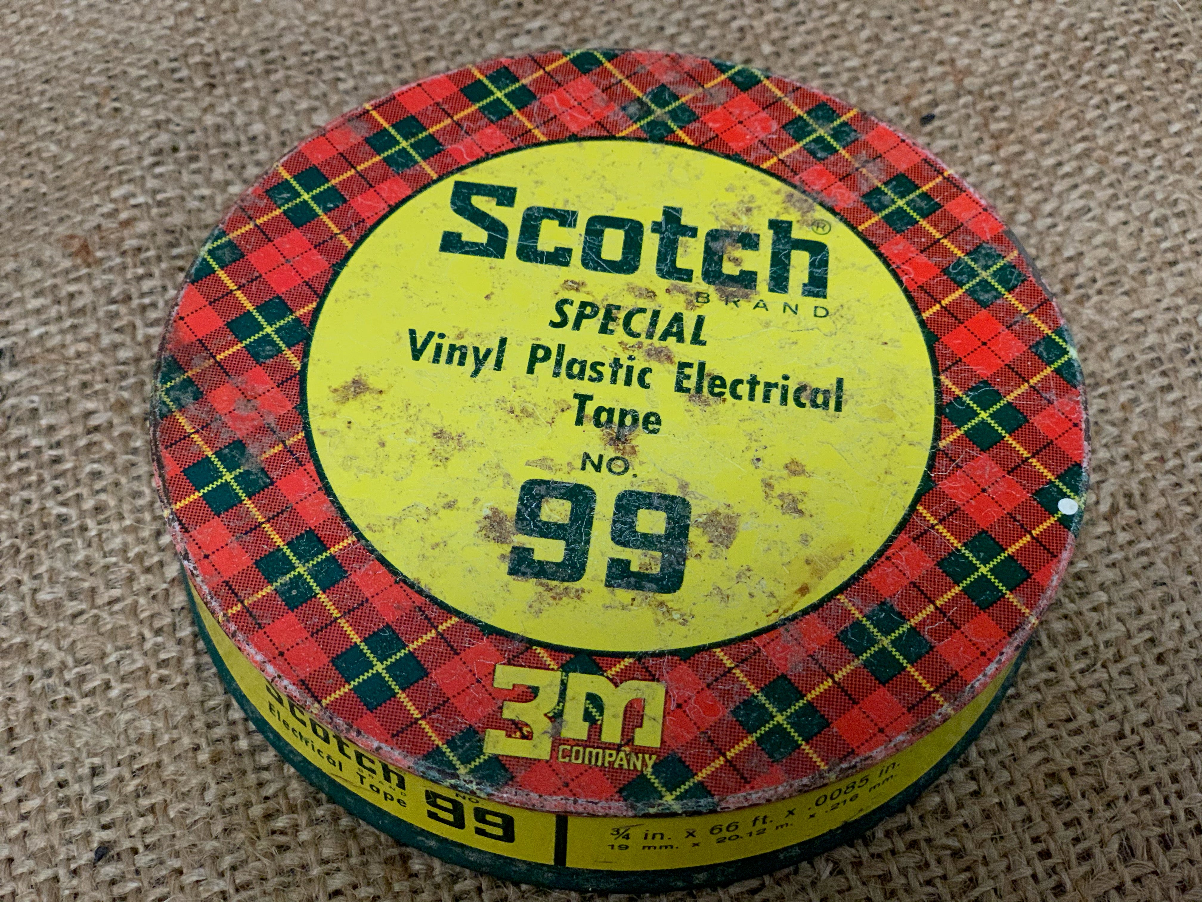 Vintage Scotch Tape Tin