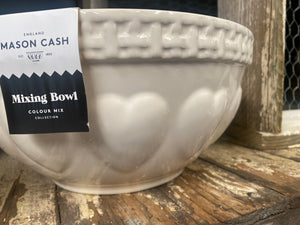 Mason Cash HEARTS Mixing Bowl FREE Shipping